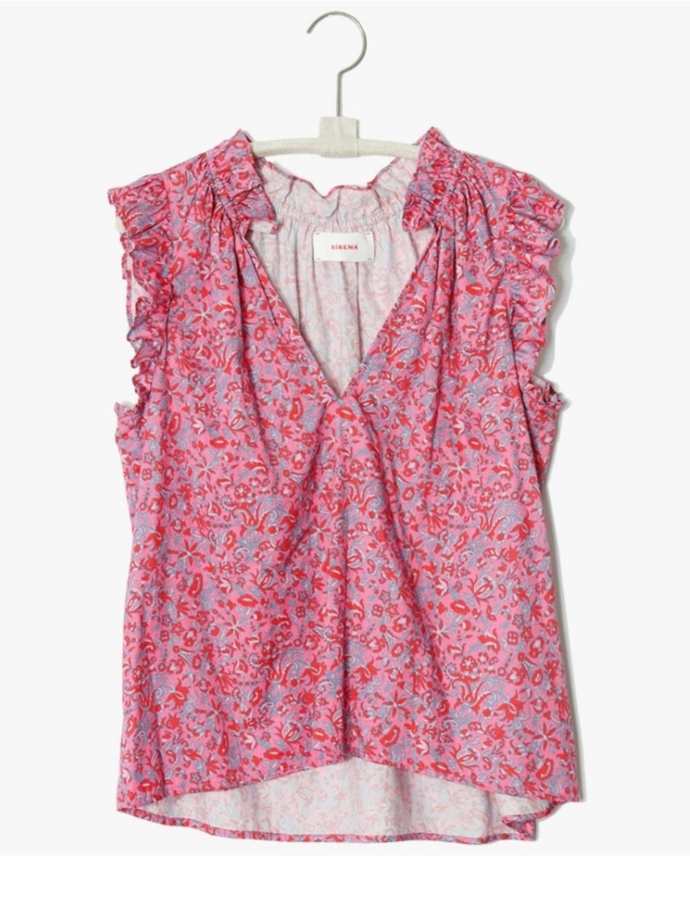 Xirena Bex Cotton Floral Top size Medium